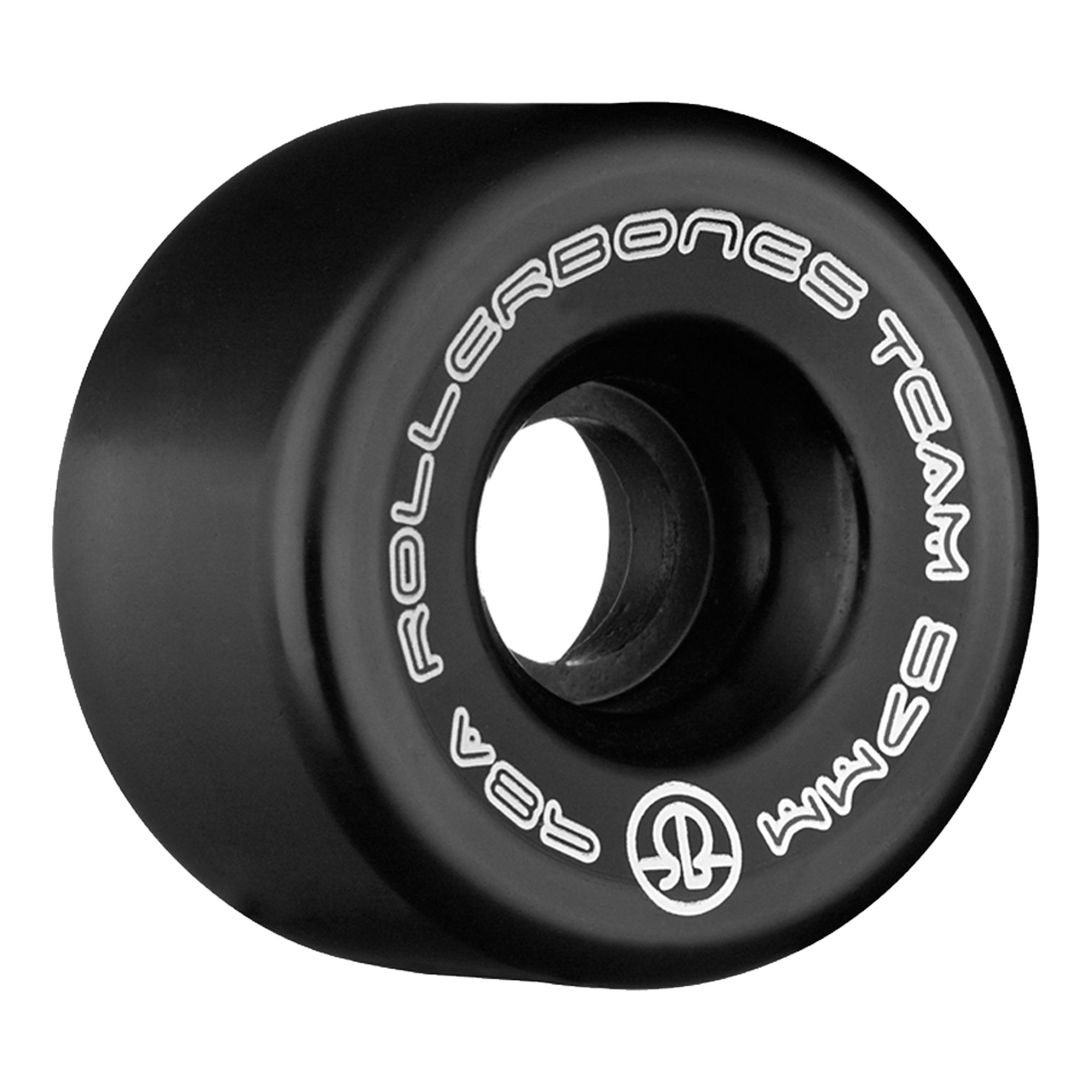 ROLLERBONES - TEAM LOGO BLACK (8) - 57mm/98a