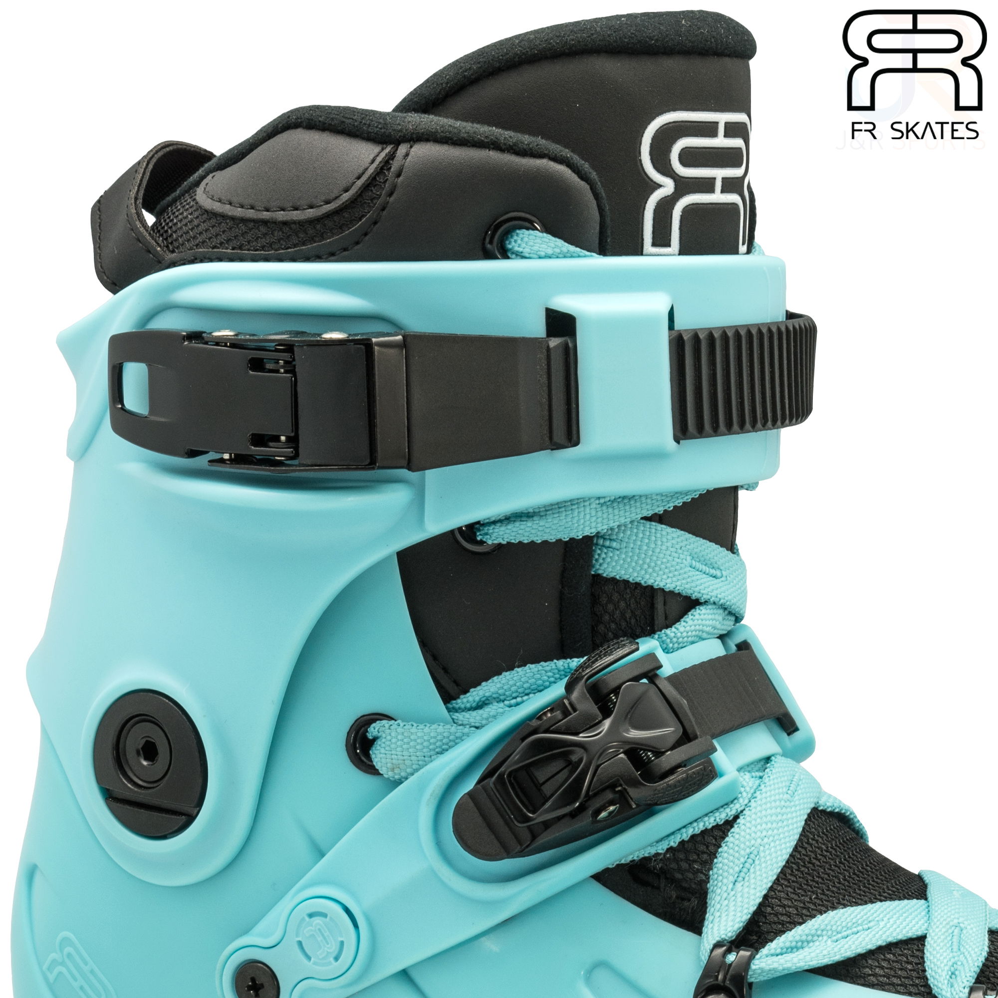 FR Skates - FR1 80 - Light Blue - Cuff Detail - FRSKFR180LB