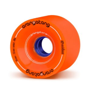 ORANGATANG "4PRESIDENT" inc JEHU V2 BEARINGS - ORANGE 70mm 80a (Set 4)