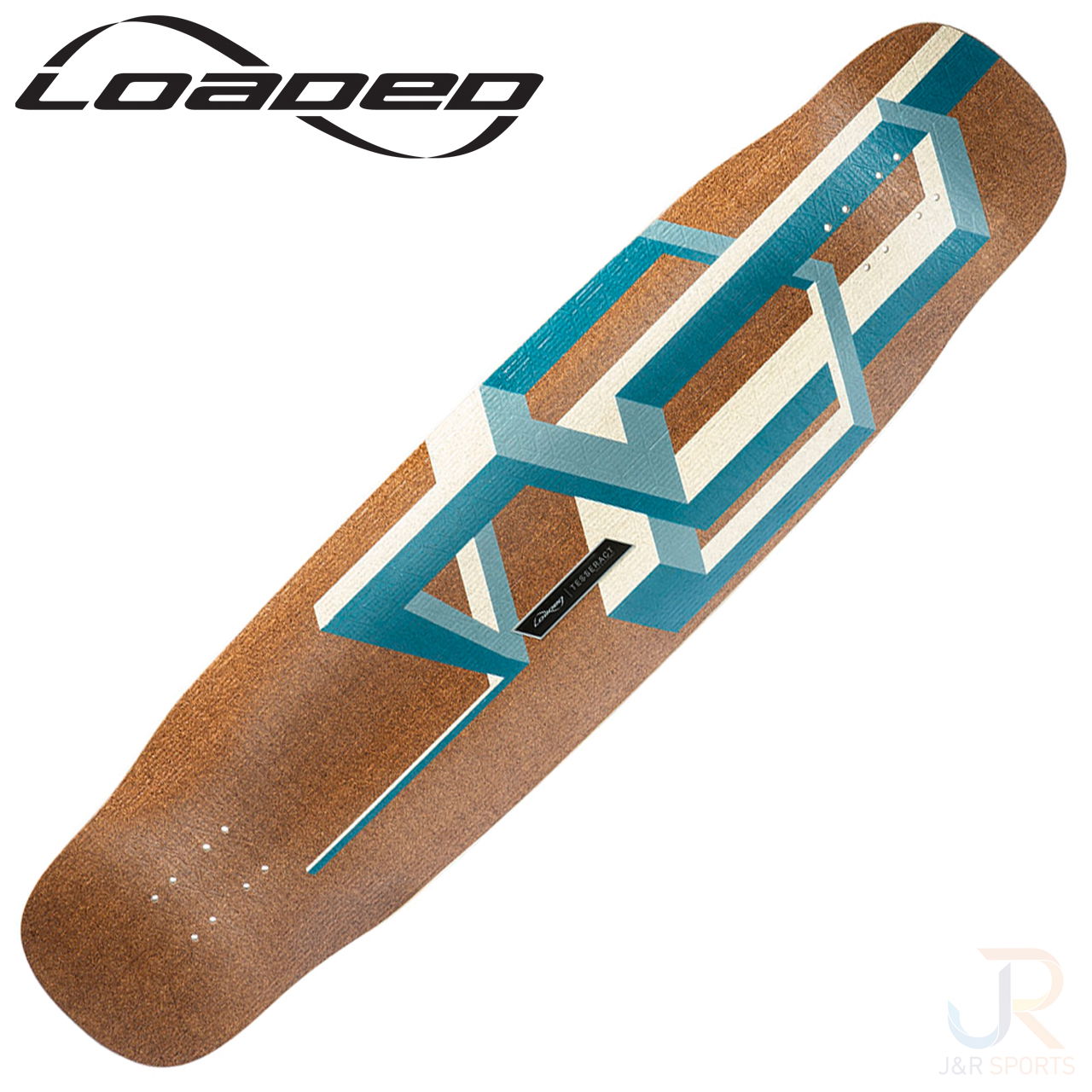 Loaded Basalt Tesseract Deck Dark Blue - Underside 2 - LCSDBT101