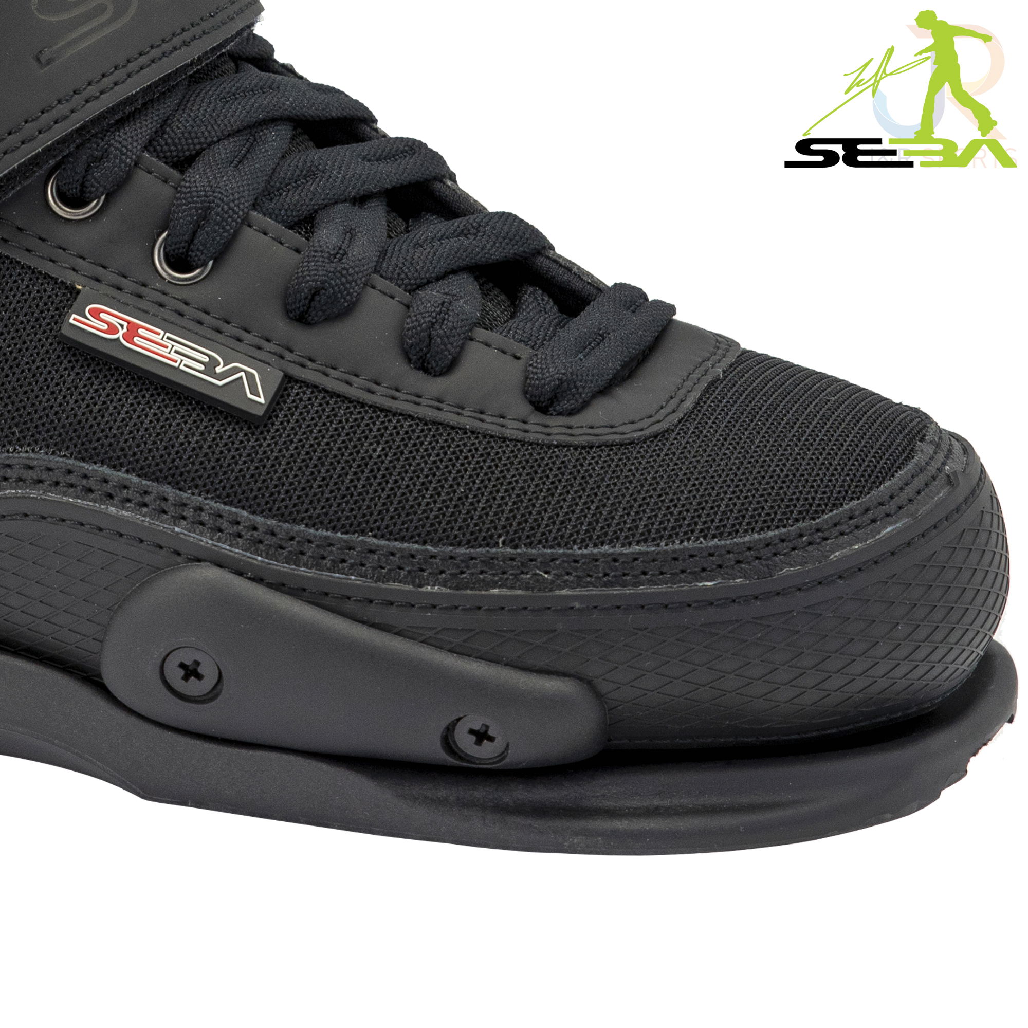 Seba CJ Carbon Boot - Black - Toe Detail - SSK-BCJ-BK