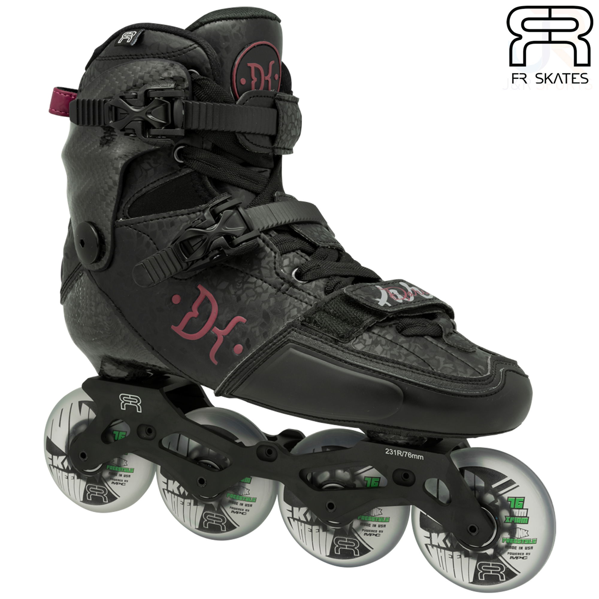 FR Daria In-Line Skates - Black / Purple