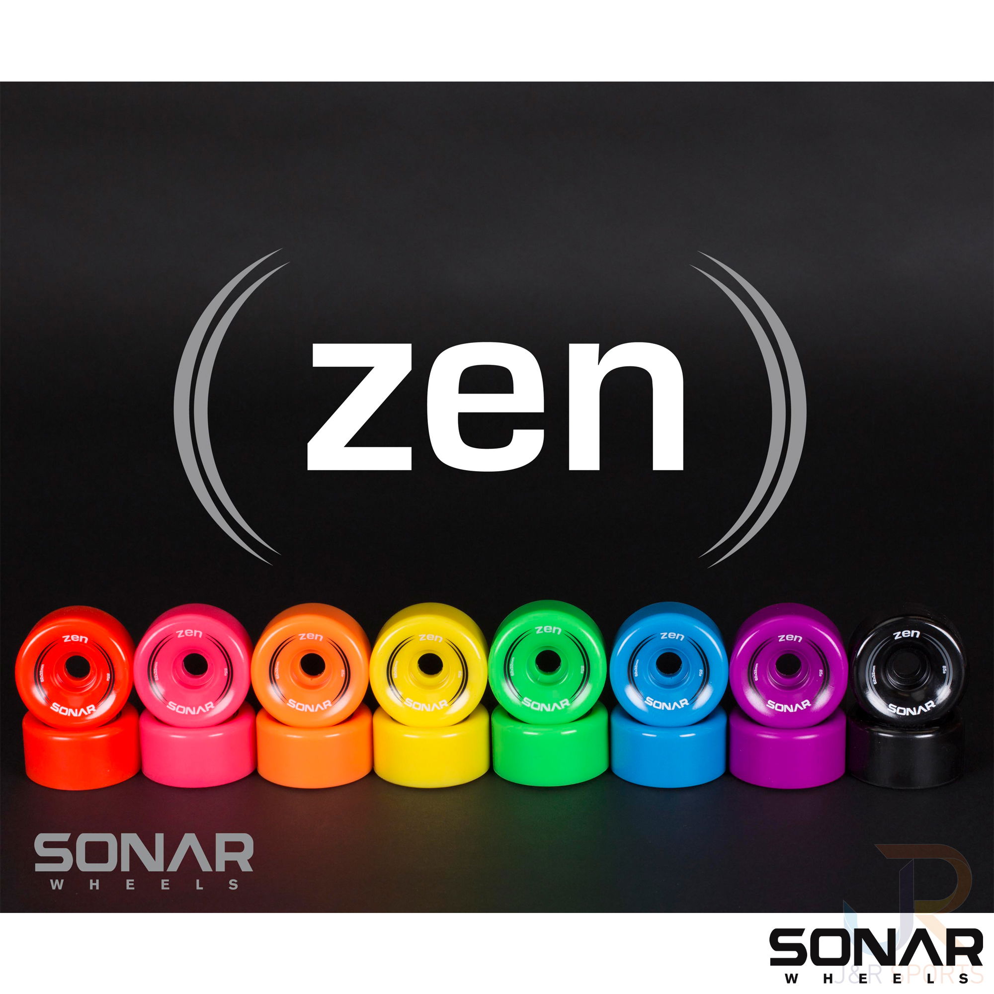 SONAR WHEELS (4) ZEN - PINK - 62mm/85a