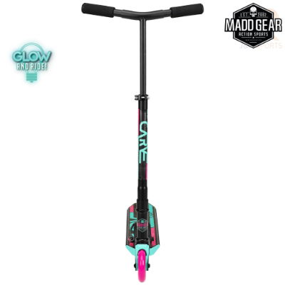 Madd Gear CARVE Flight - Teal Pink - Front View - MGP207-575