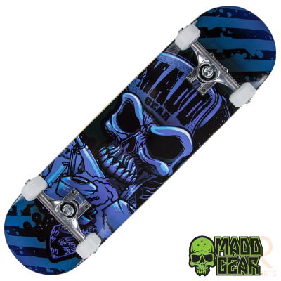 Madd Gear PRO Skateboard - Hatter Stripe - Angled - MGP205-565