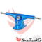 Paris Trucks 180mm V2 Blue Blue - PTV2805