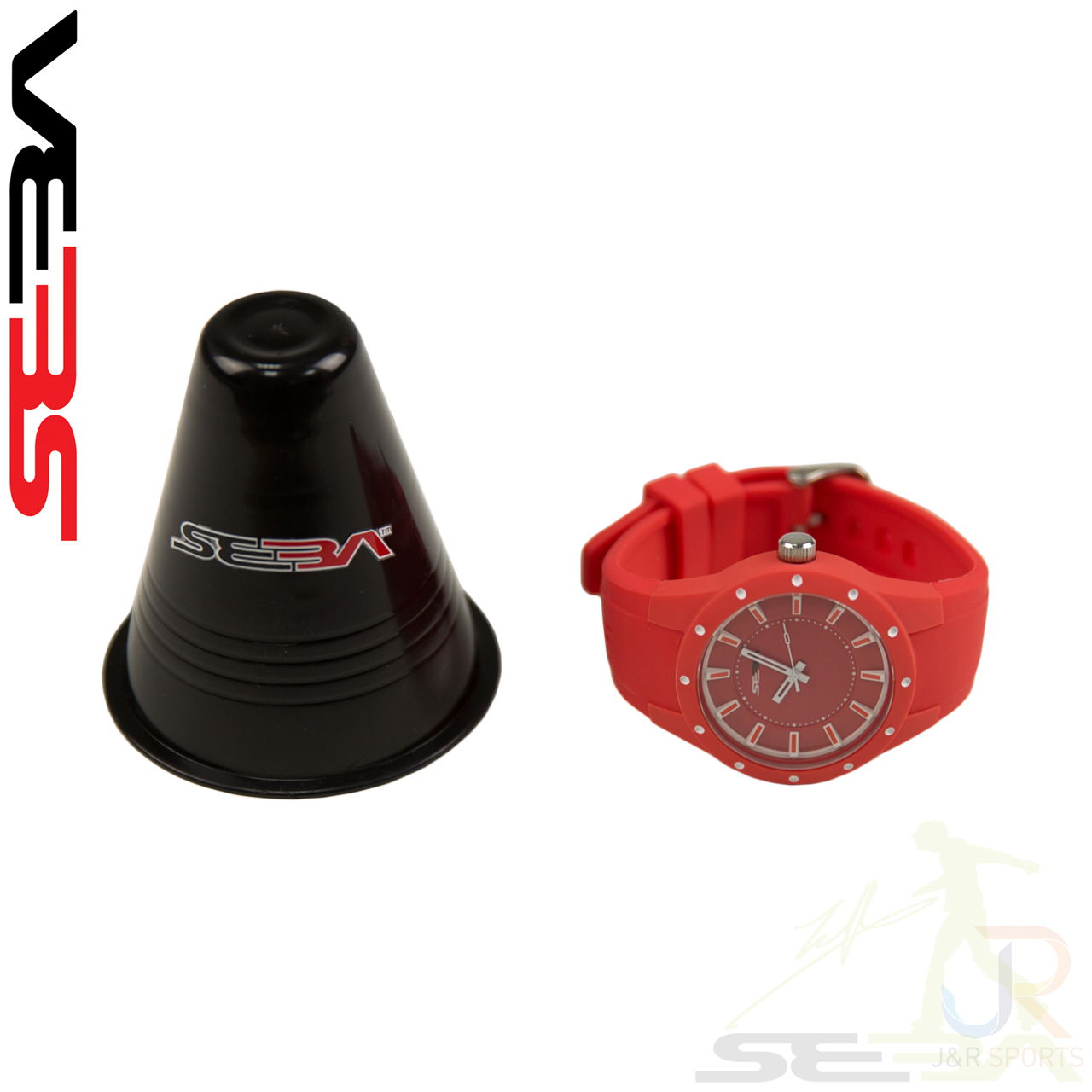 SEBA Timing Watch - Red with Black Cone - SSK16-SW-RE