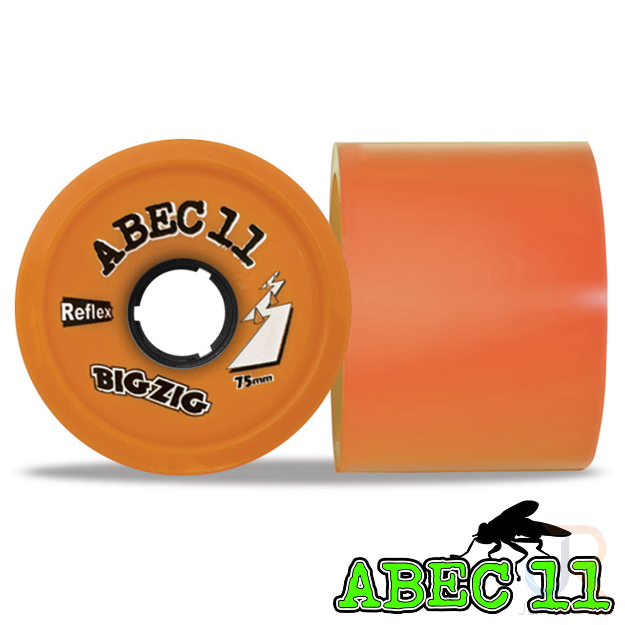 Abec 11 Reflex BigZigs 75mm Orange 86a