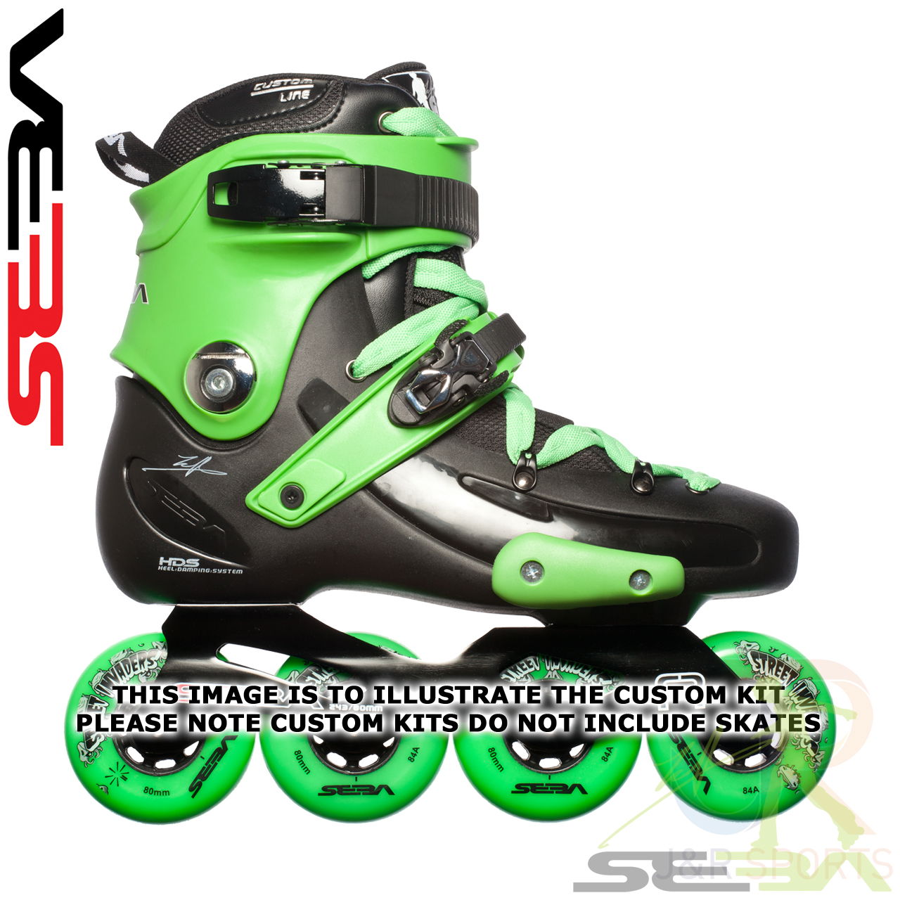 SEBA FR Custom Kit Green - SSK-CKIT-FR-GR