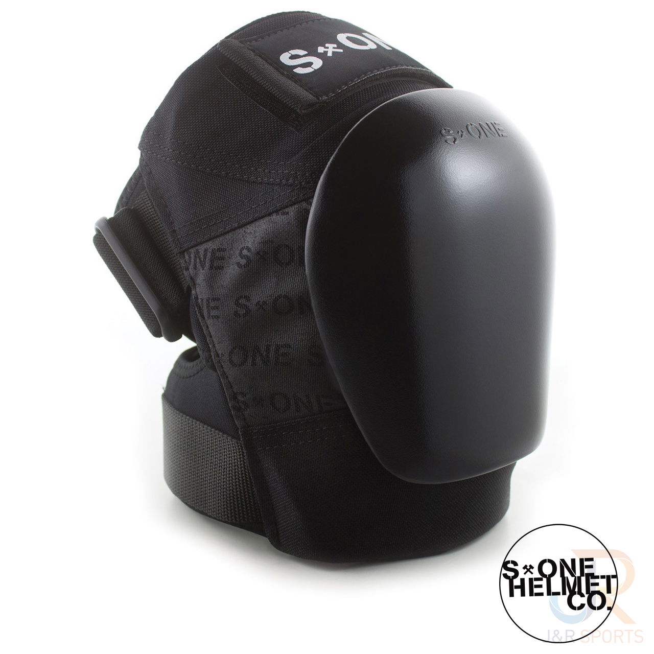 S1 Gen 3 PRO Knee Pads - Black Black - Angled - SHKP3BKBK