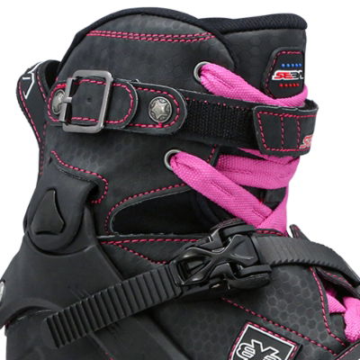 Seba TRIX 2 80 In-Line Skates - Black / Pink