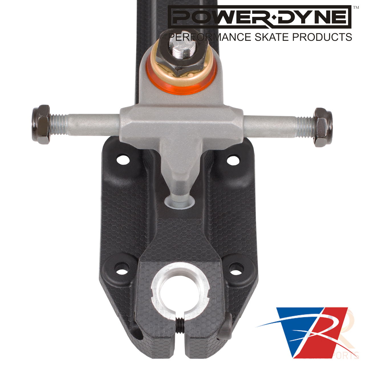 Riedell PowerDyne Reactor FUSE Plates - Toe Clamp Detail - RSPLPDRF