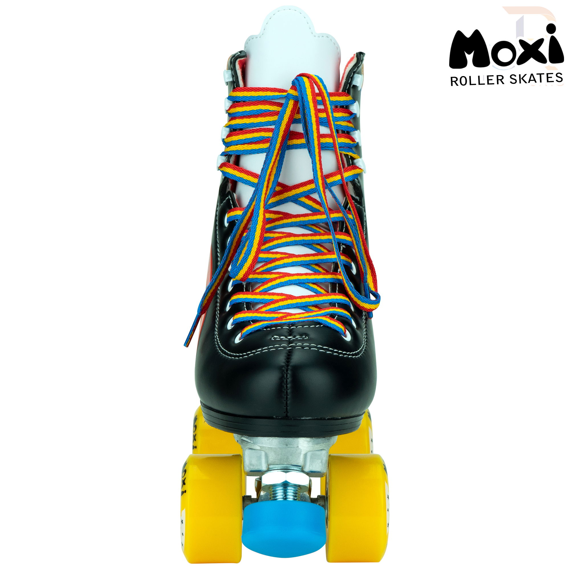 Moxi Rainbow - Black - Front View - MOX515251010