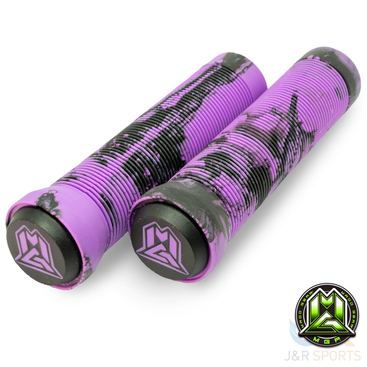 MGP 150mm SWIRLS Grind Grips - Purple Black - MGP207-241