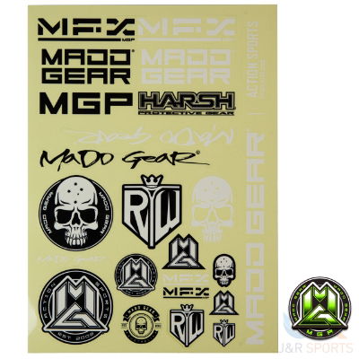 MGP Logos Sticker Sheet - Large - MGP206-036
