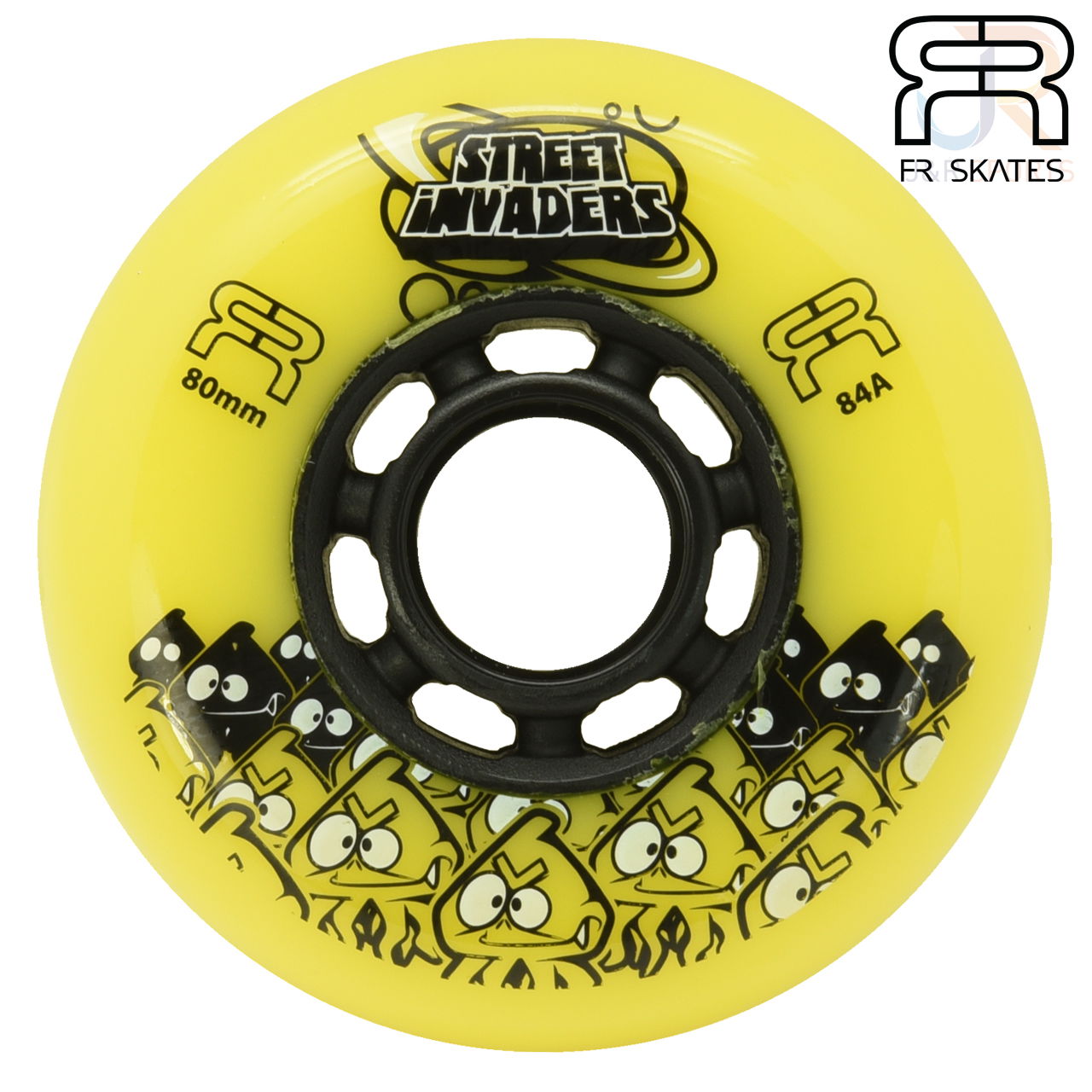 FR - Street Invaders II - Yellow - 80mm 84a - FRWLSI8084YE