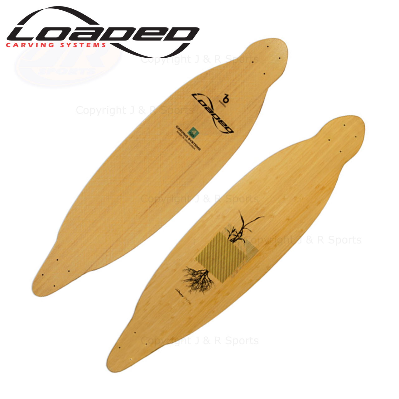 Loaded PinTail Deck Top & Underside