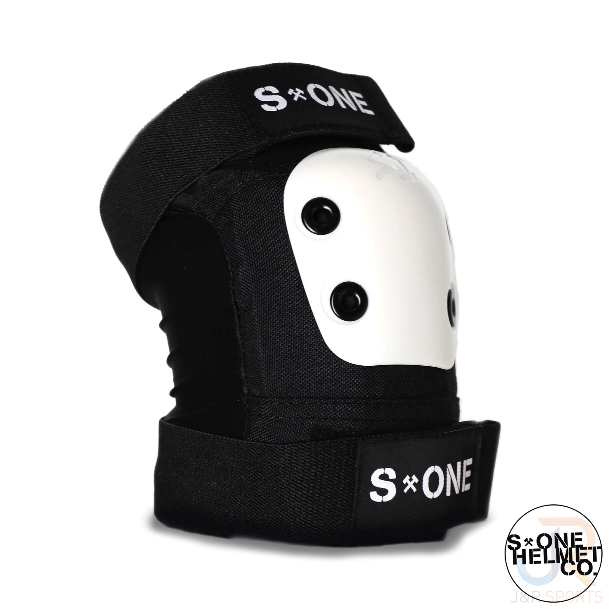 S1 PRO ELBOW PADS - BLACK/WHITE - SMALL