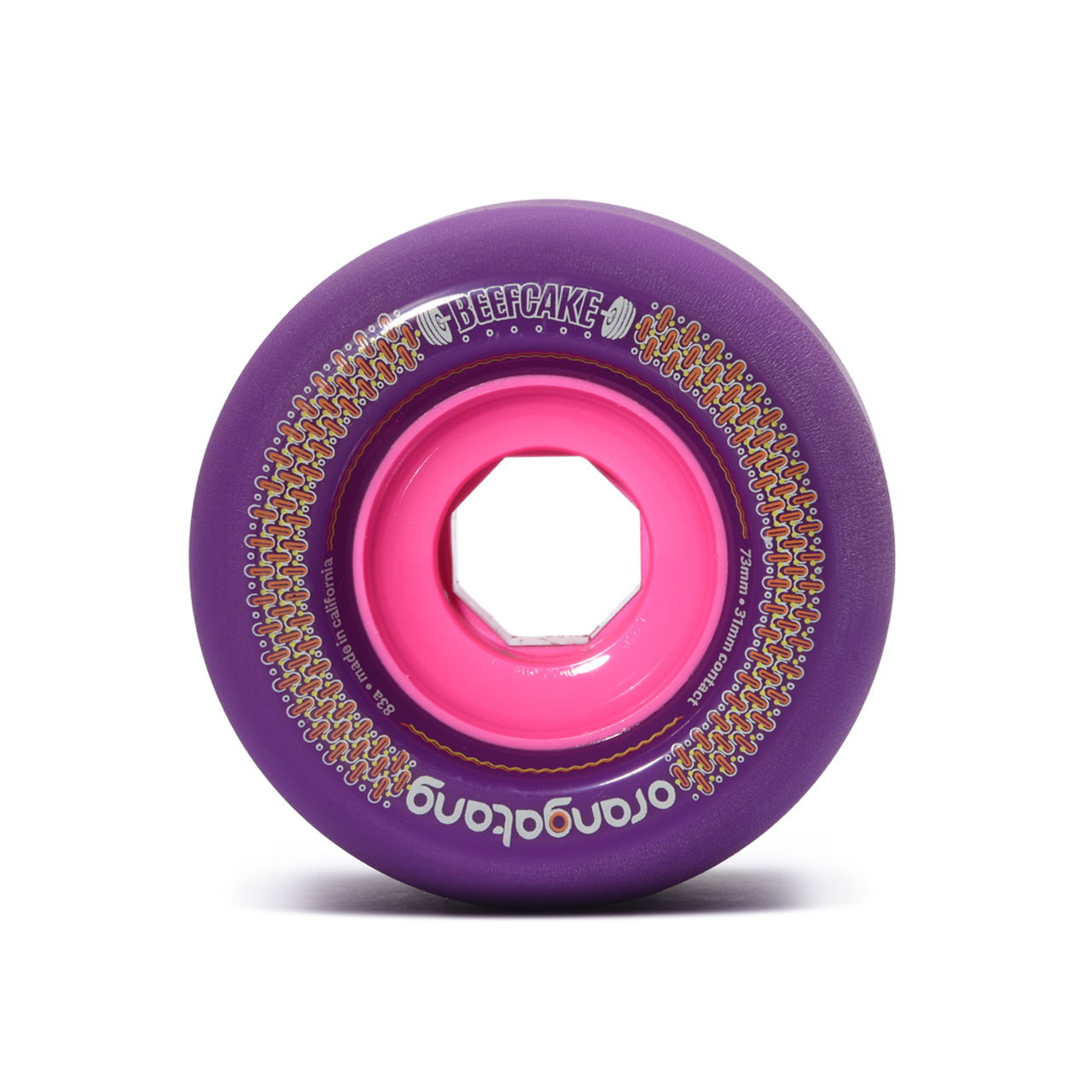 ORANGATANG "BEEFCAKE" inc JEHU V2 PURPLE 73mm 83a (Set 4)