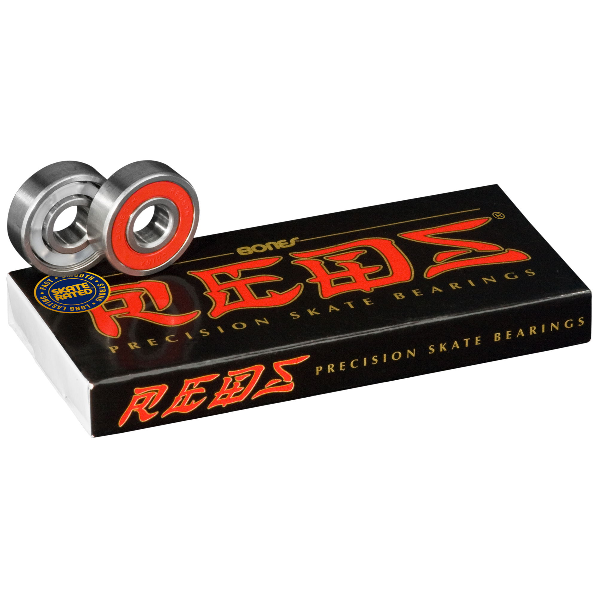 BONES REDS BEARINGS - POP 30 - 8mm 8 PACK