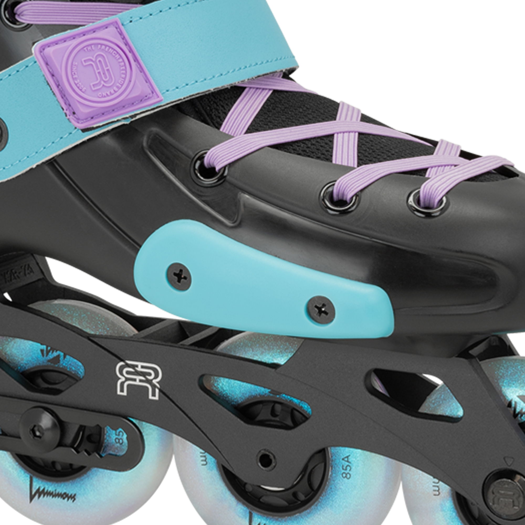 FR Junior Adjustable In-Line Skates - Luminous Black Pearl