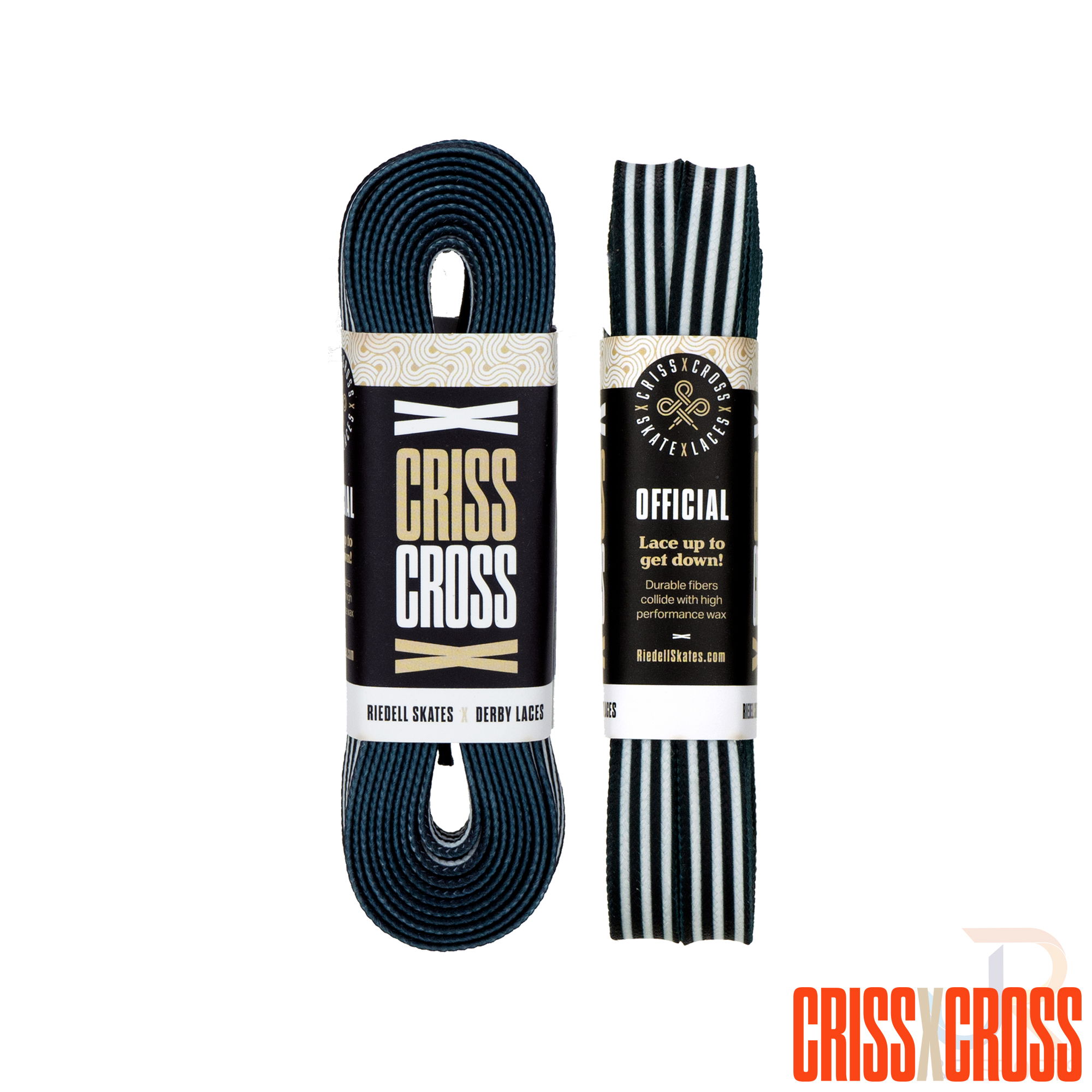 Riedell Criss Cross X Derby Laces - Official