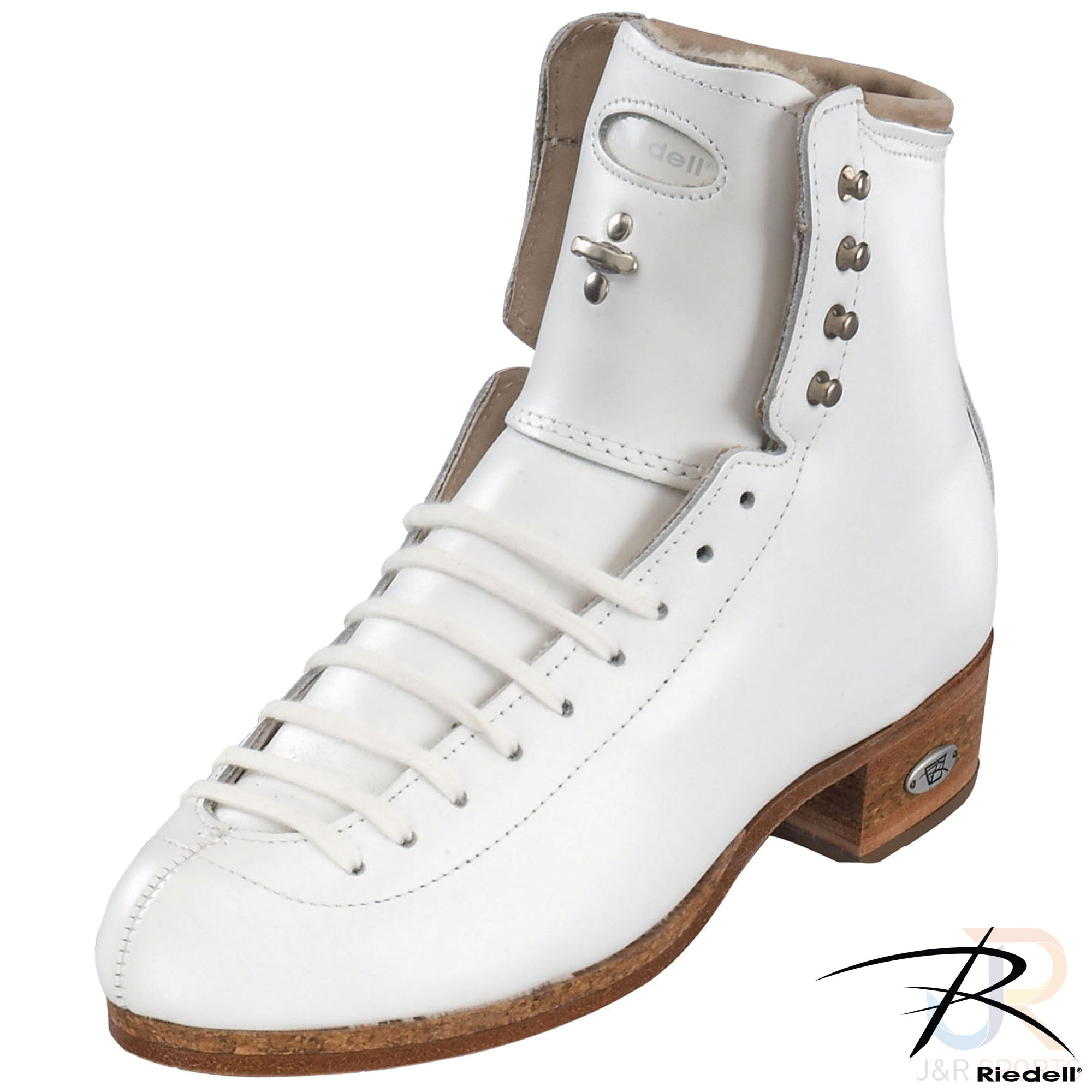 Riedell 336 TRIBUTE Skate Boots - White - Narrow