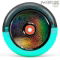 MFX CORRUPT CORE 120mm WHEELS (2) - BLACK/TEAL
