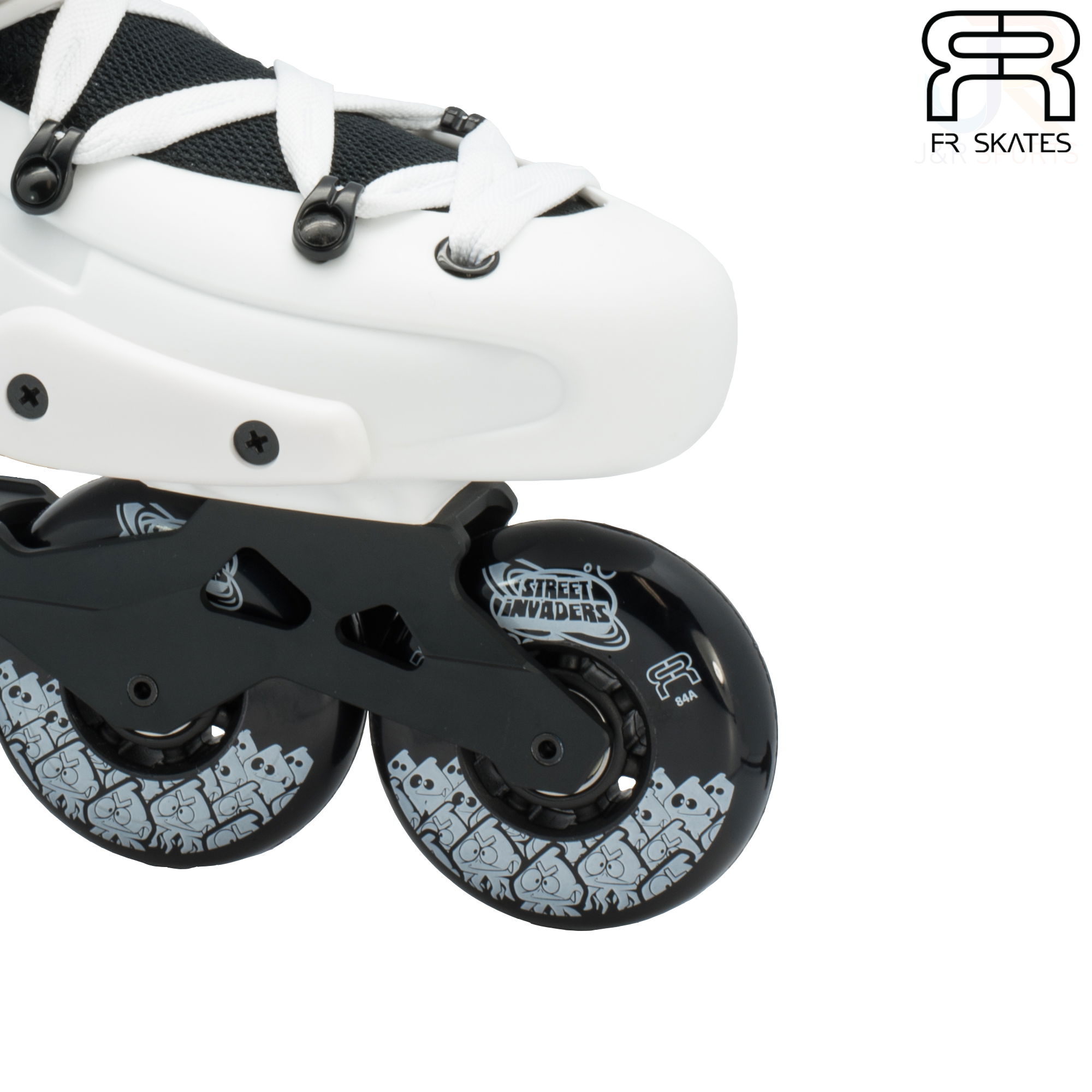 FR Skates - FR1 80 - White - Wheel Detail - FRSKFR180WH