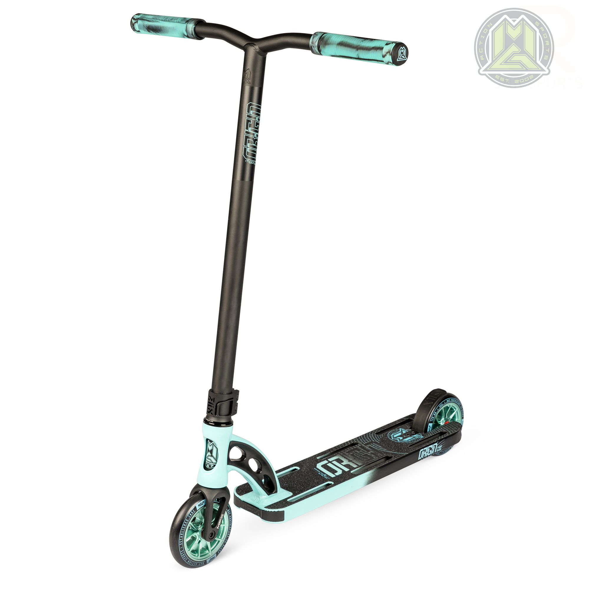 MGP VX Origin - Pro - Teal Black - Angled 2 - MGP207-551