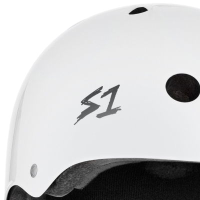S1 MEGA Lifer Helmets - White Gloss