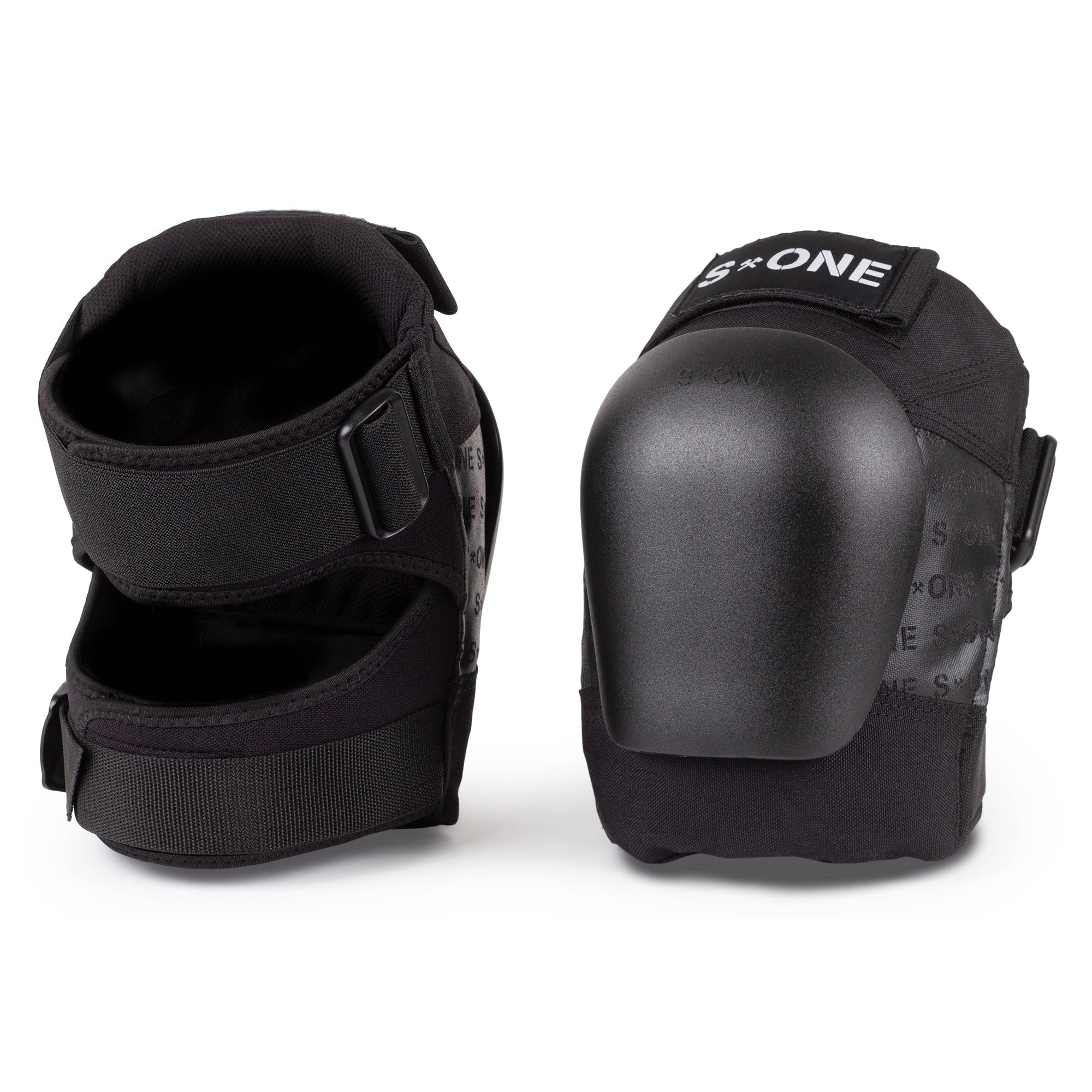 S1 PRO GEN 4.5 (40mm) KNEE PADS - BLACK/BLACK - 2-XL