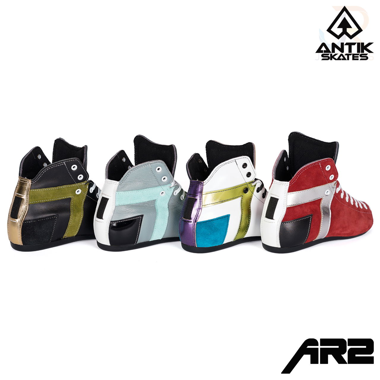 Antik AR2 Boot - Custom Colours 2 - Rear Angled - GMAT509259035