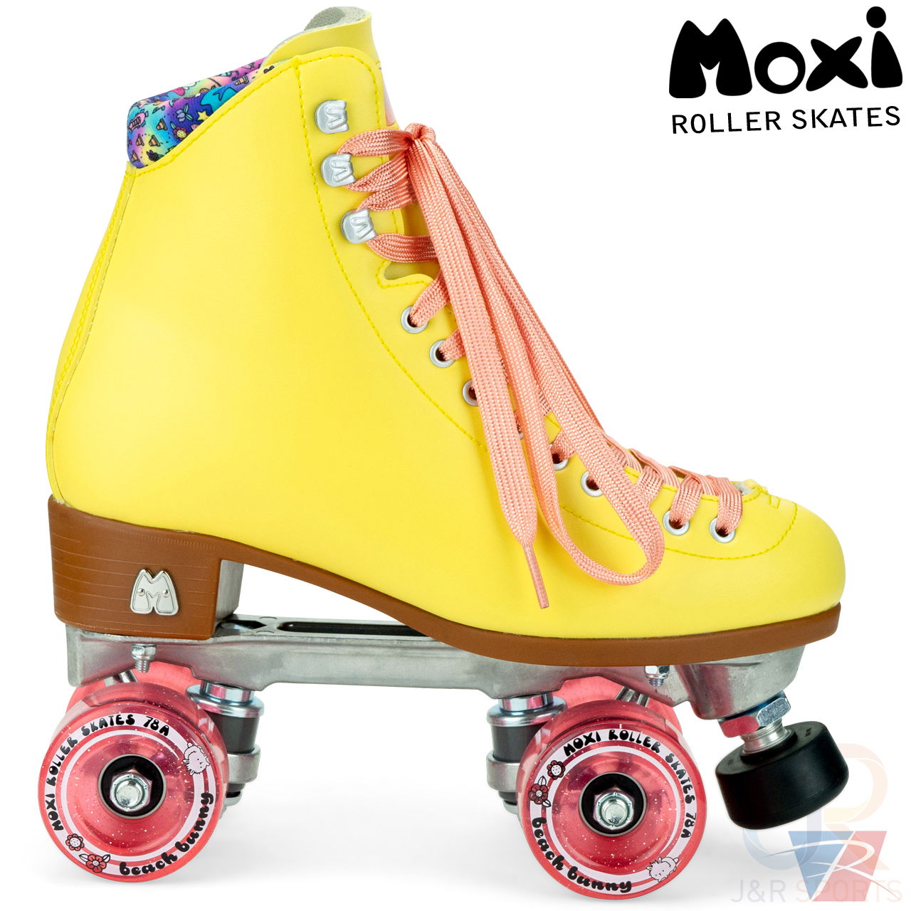 Moxi Beach Bunny Skates - Lemonade - Outside - MOX493451010