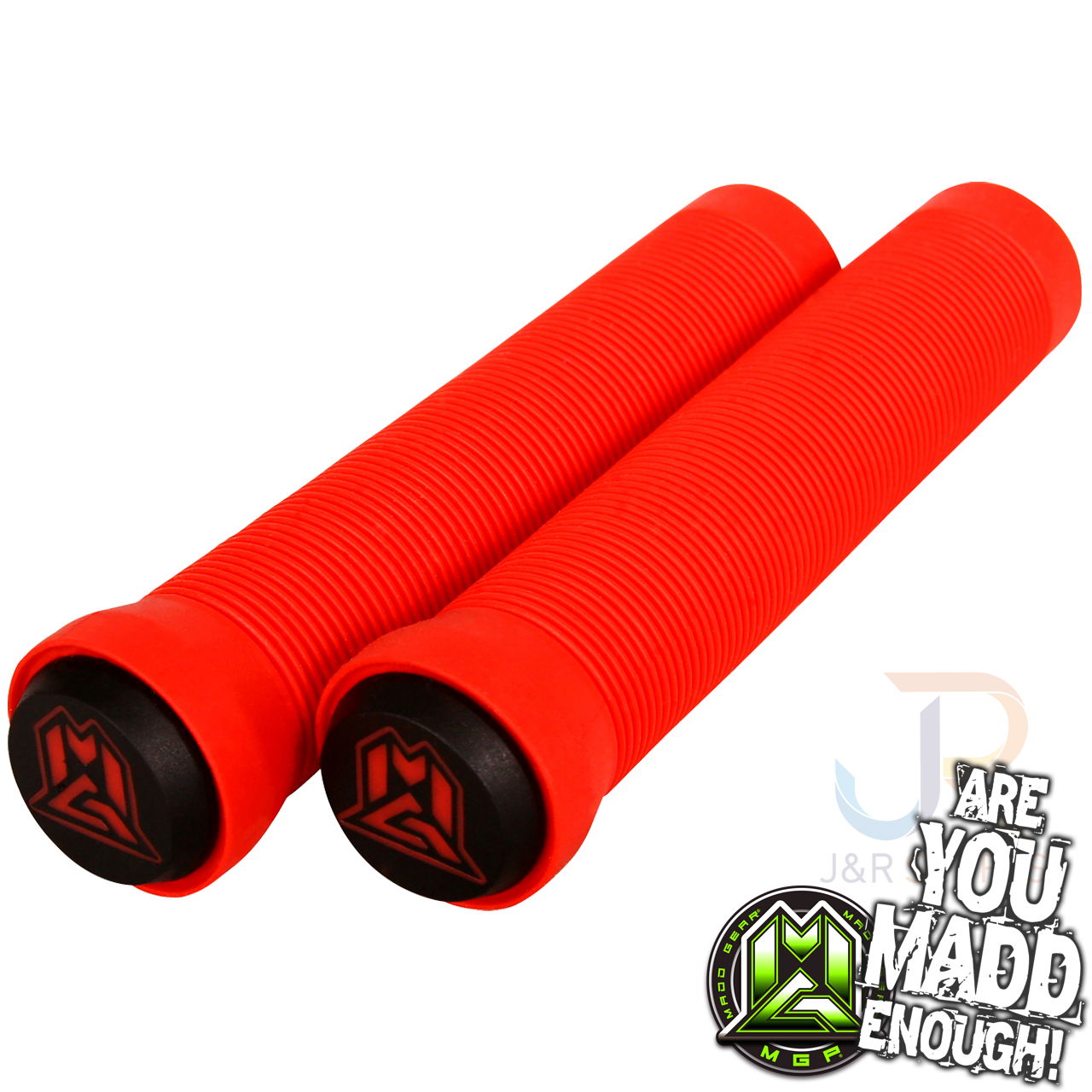 MGP Grind Grips inc Bar Ends - Red 204-558