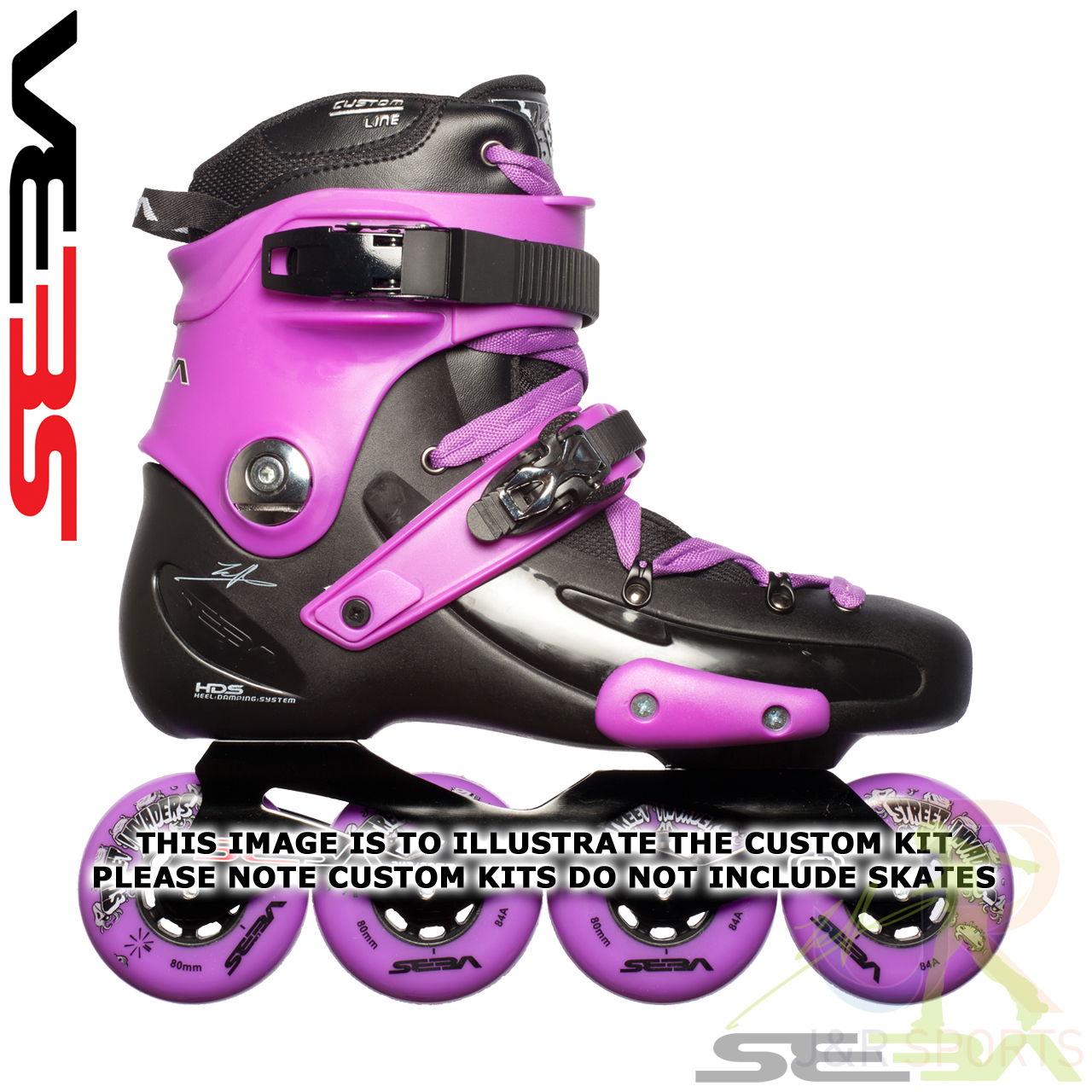 SEBA FR Custom Kit Violet - SSK-CKIT-FR-VI