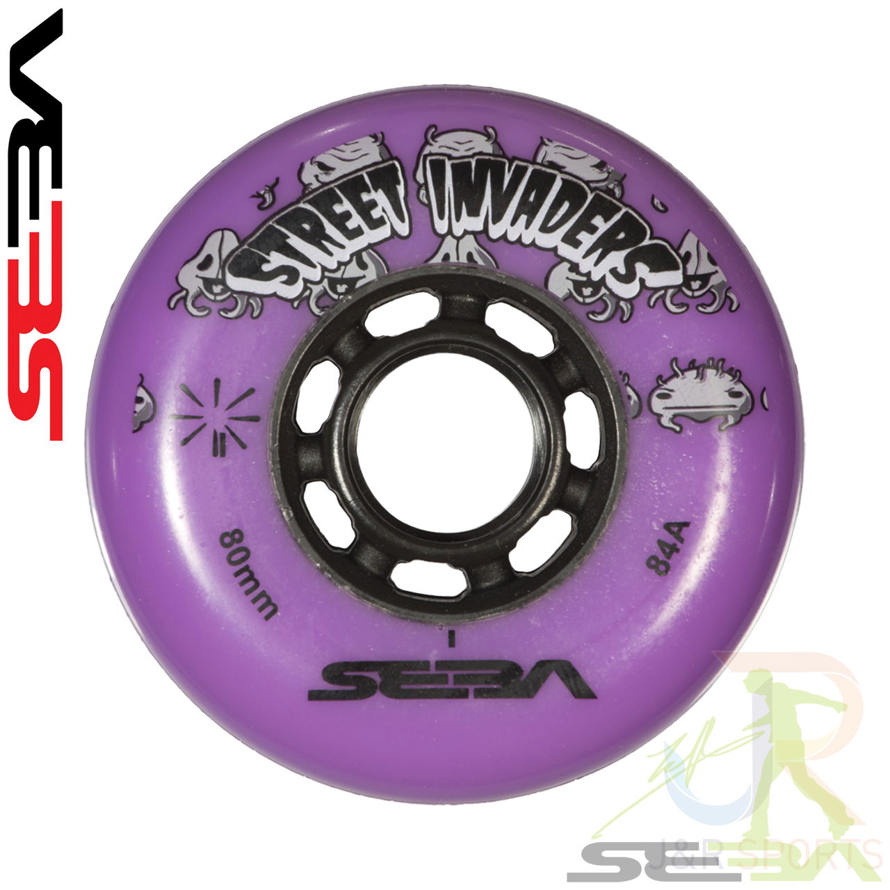 Seba Street Invader Wheels Violet