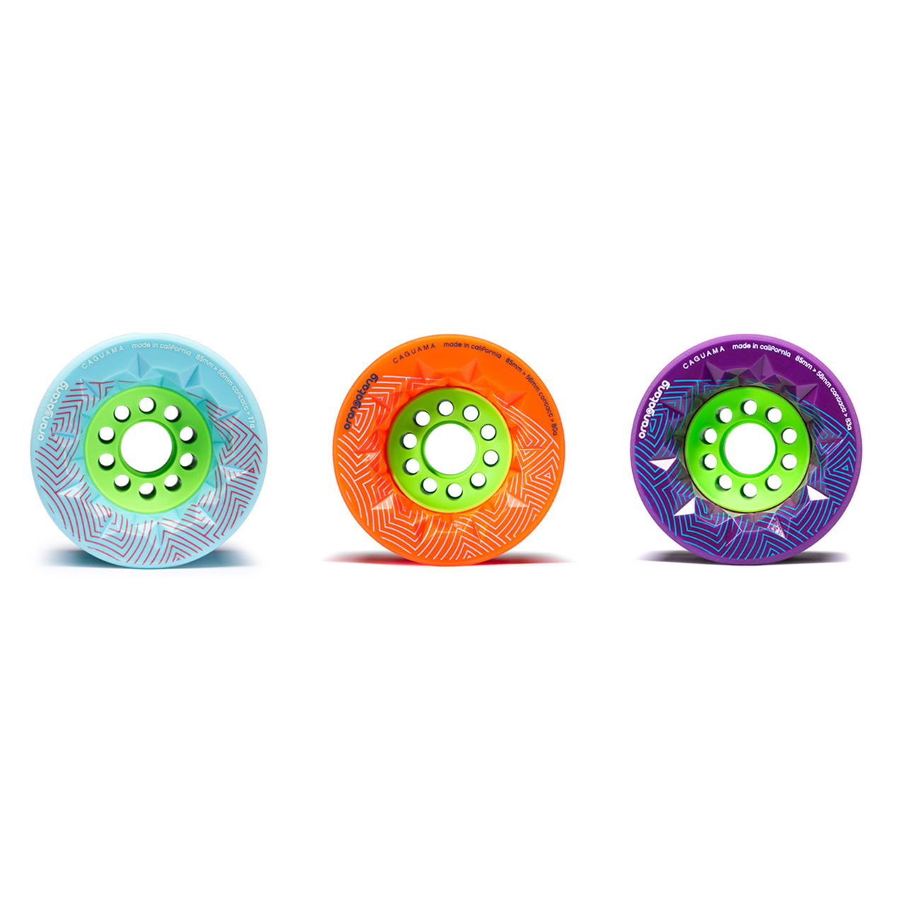 ORANGATANG "CAGUAMA" inc JEHU ORANGE 85mm 80a (Set 4)