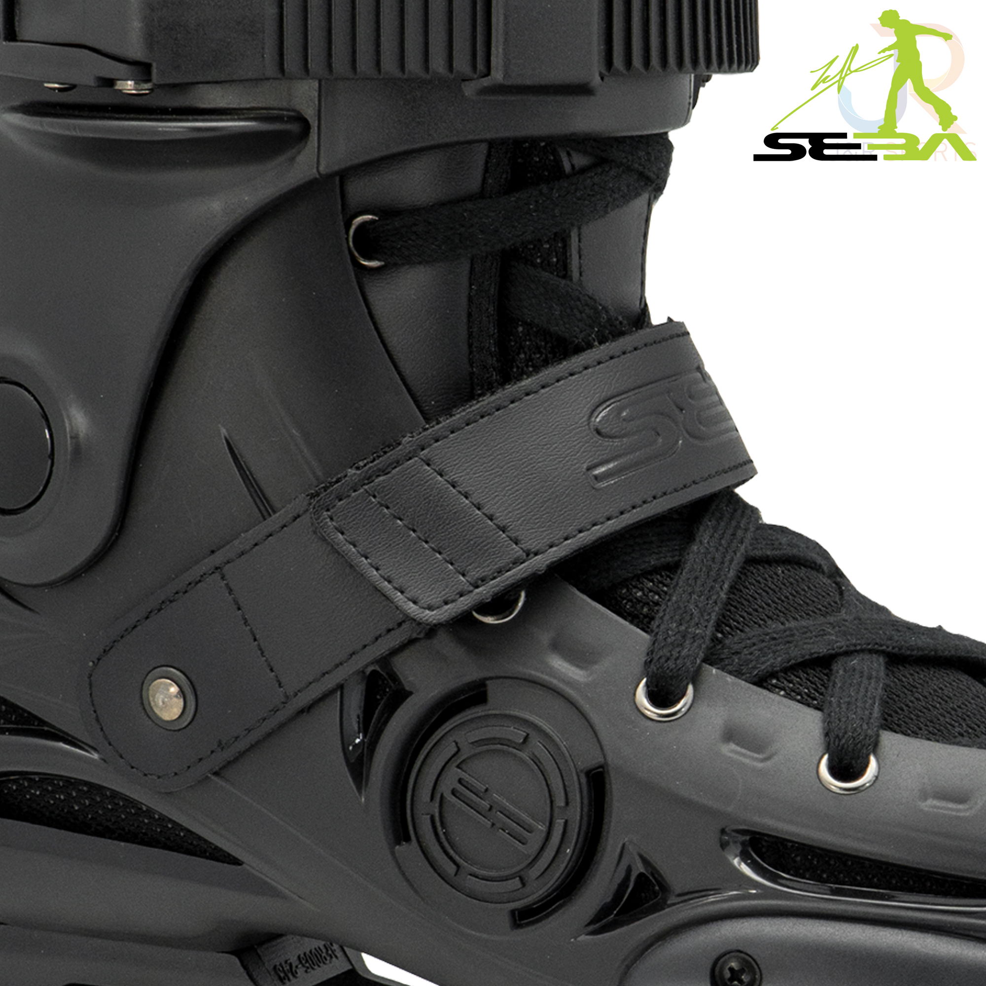 Seba E3 80 In-Line Skates - Black