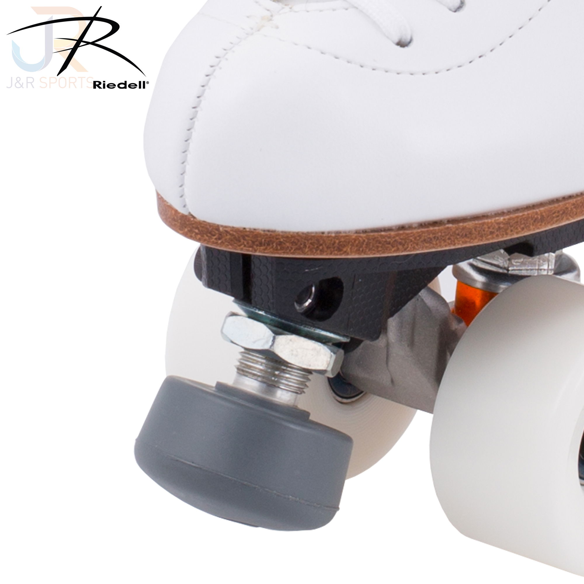 Riedell 220 Epic Skates - White - Width Wide