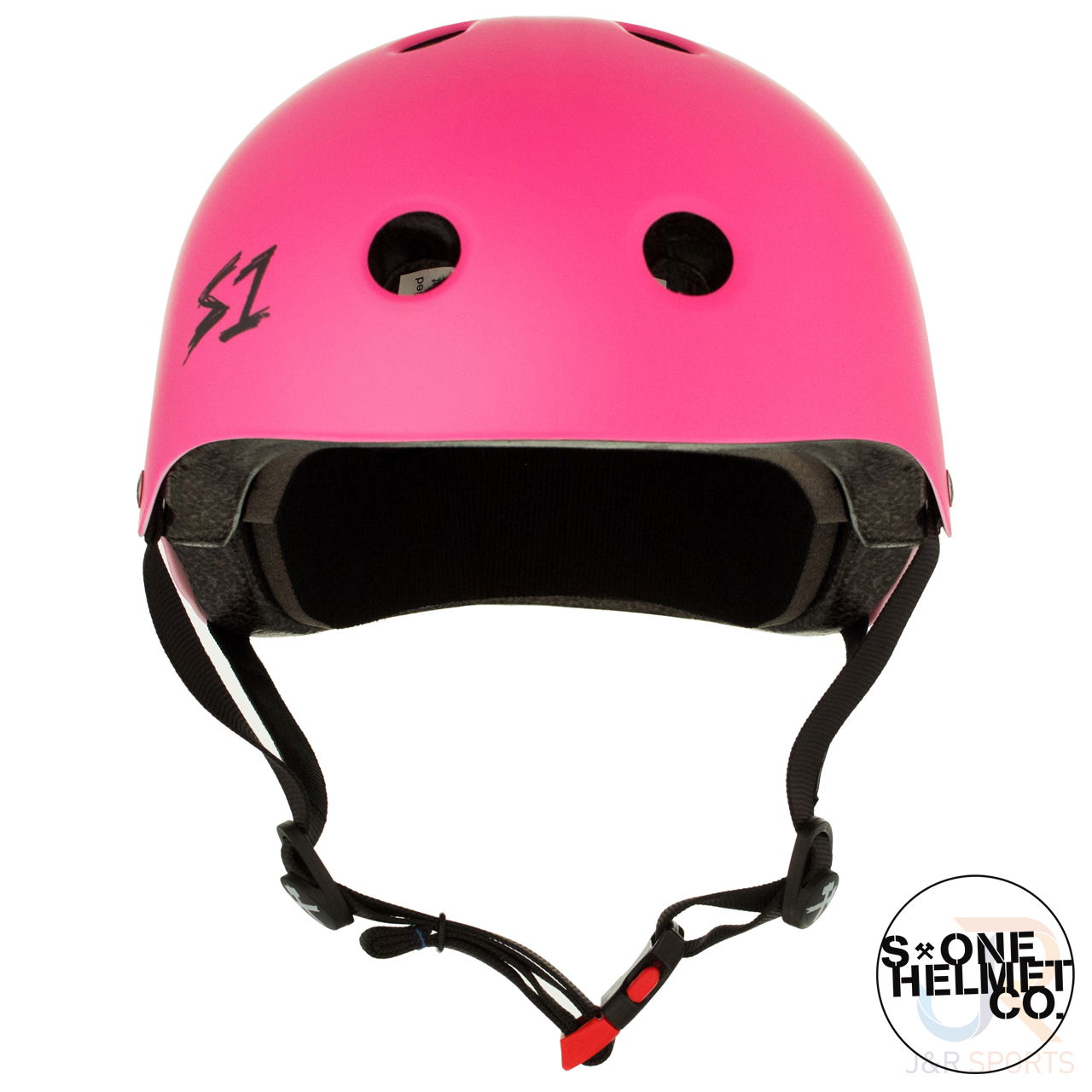 S1 Mini LIFER Helmet - Matt Pink - Front - SHMLIMPK