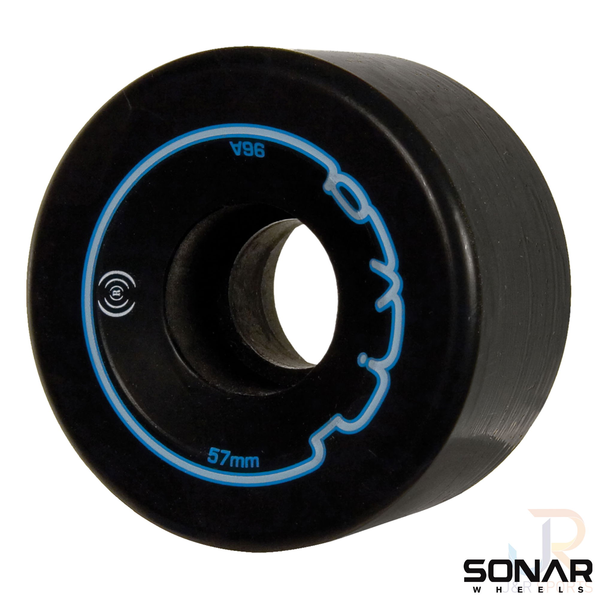 SONAR WHEELS (4) - RIVA - BLACK - 57mm/96a