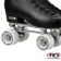 Roller Derby Stratos High Top - Black - Frame Detail - RDP225M