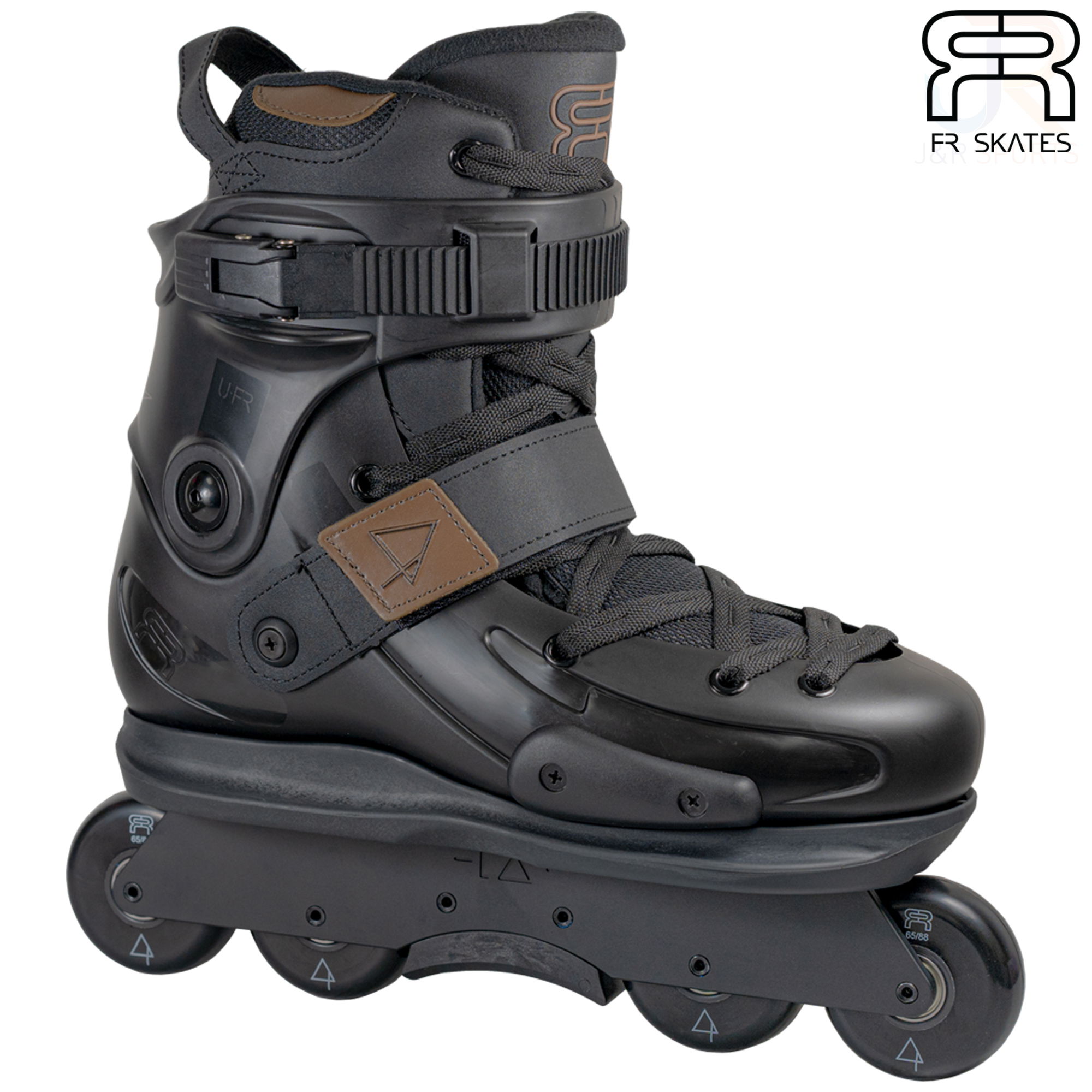 FR UFR AP Street Flat In-Line Skates - Black