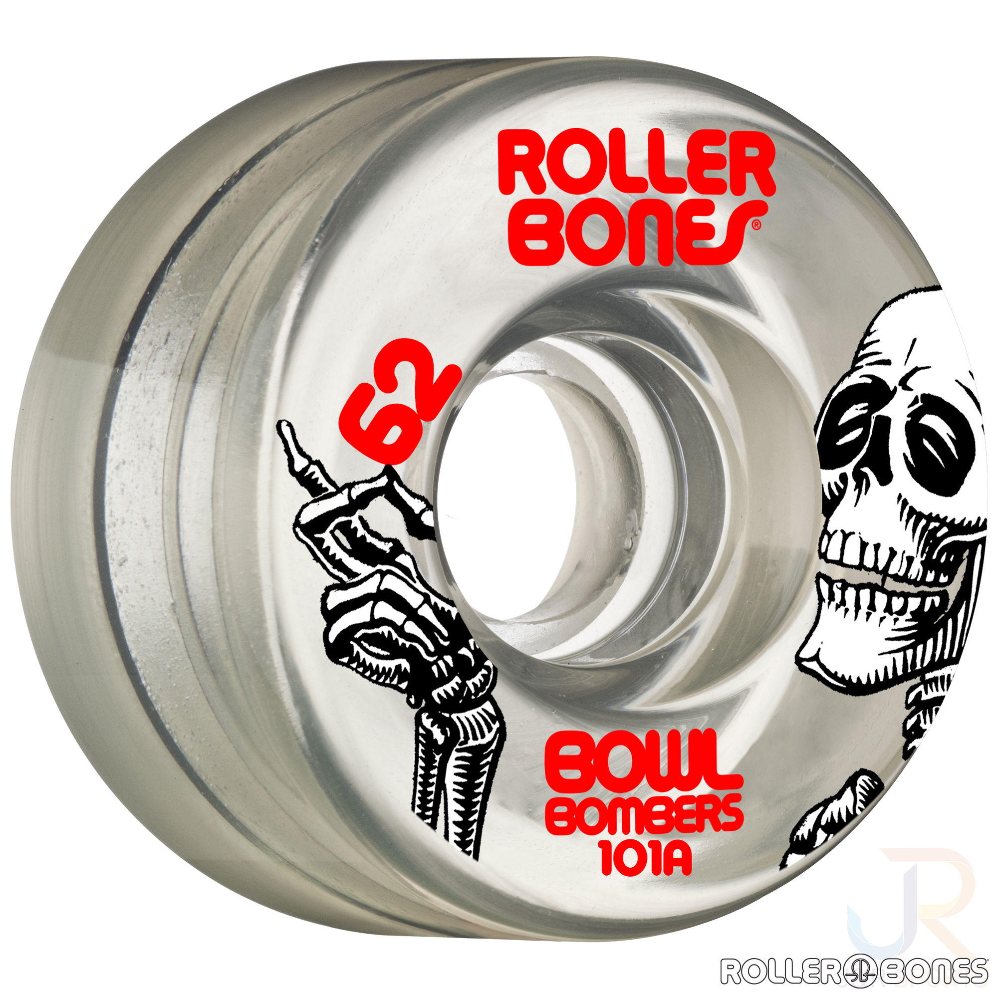 ROLLERBONES - BOWL BOMBERS CLEAR (8) - 62mm/101a