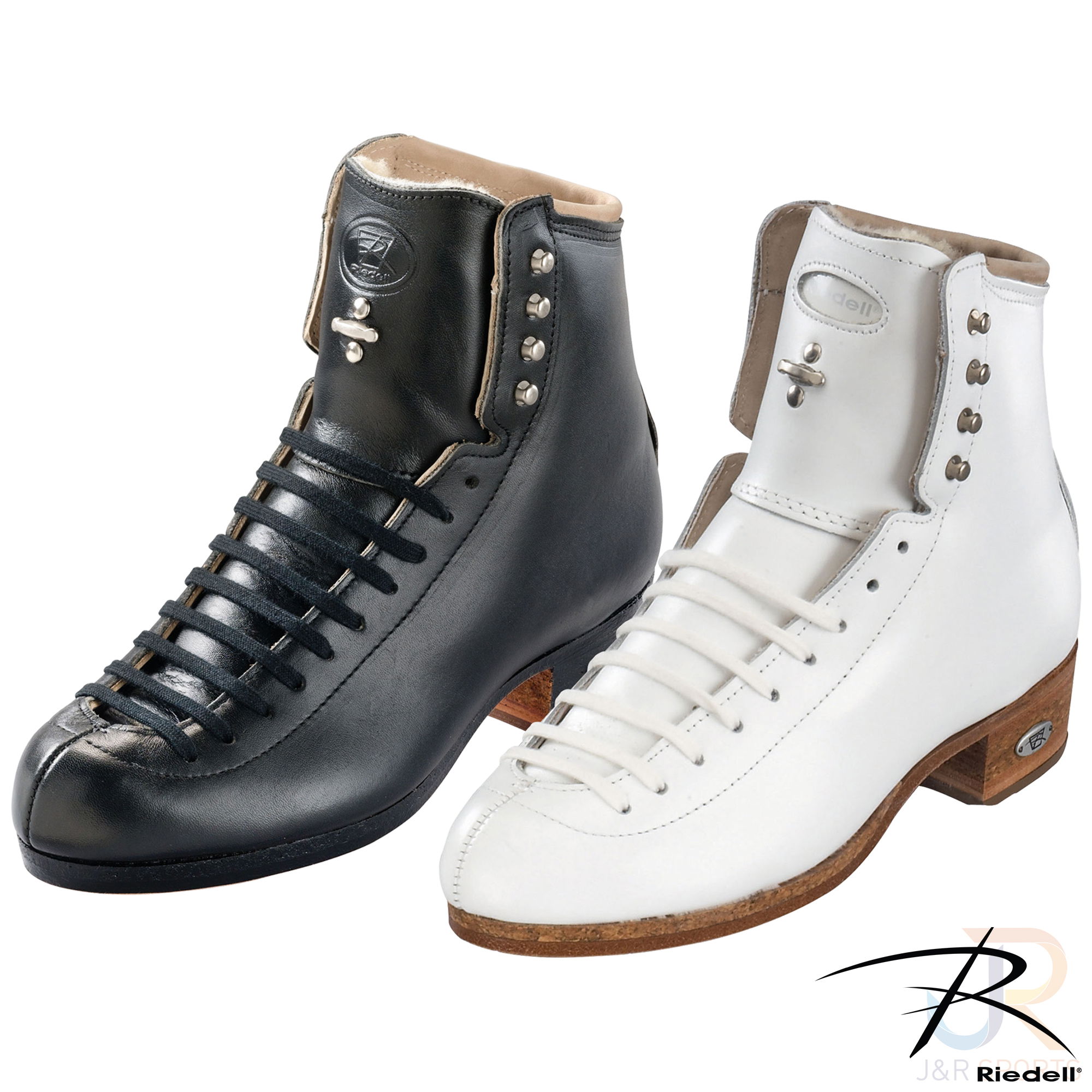 Riedell 336 TRIBUTE Skate Boots - White - Medium Width