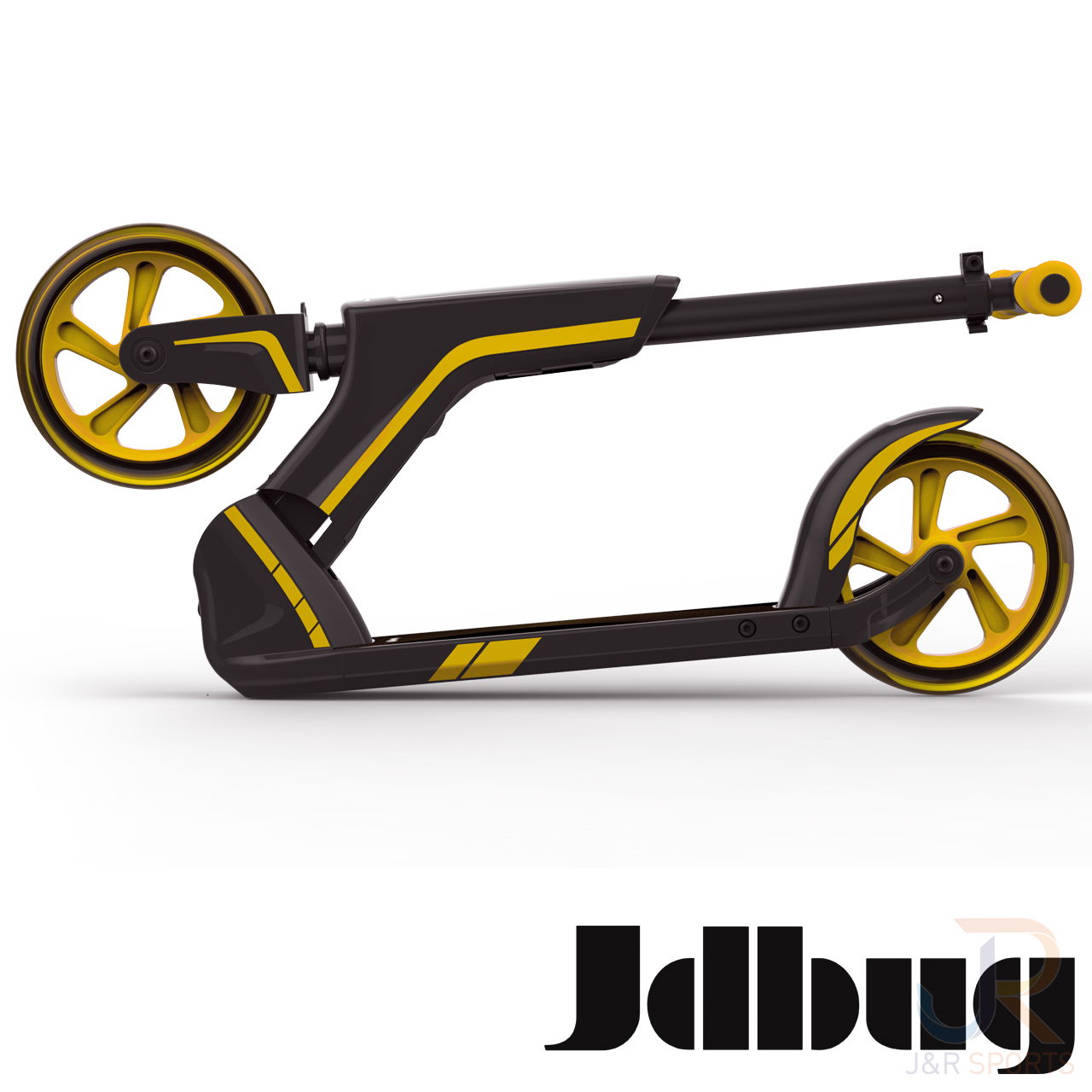 JD Bug PRO Commute Scooter 185 - Gold - Folded - JDMS185