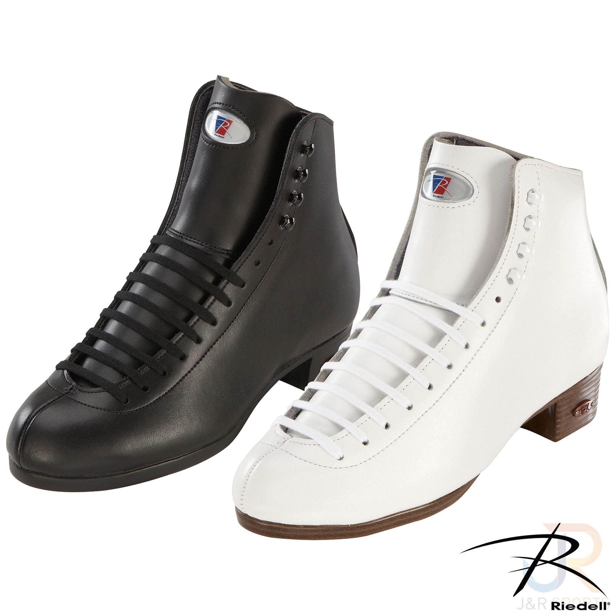 Riedell 120 AWARD Skate Boots - White - Wide