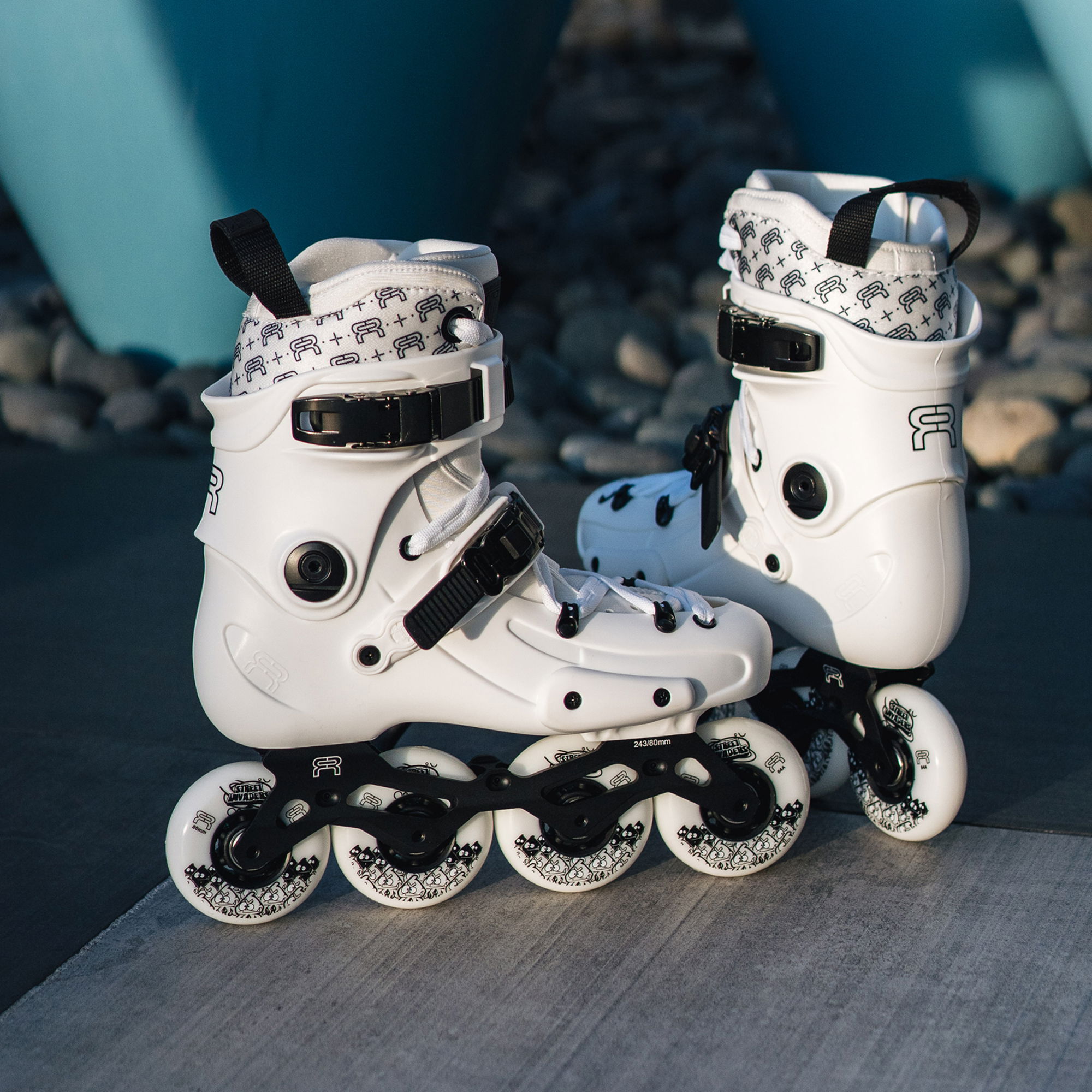 FR 1 80 INTUITION In-Line Skates - White