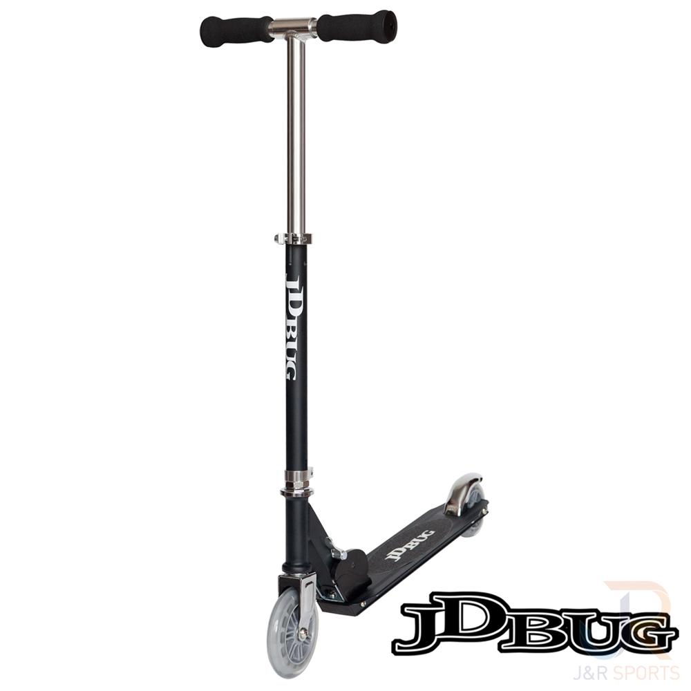 JD Bug Junior Street Scooter - Matt Black Open - JDMS101